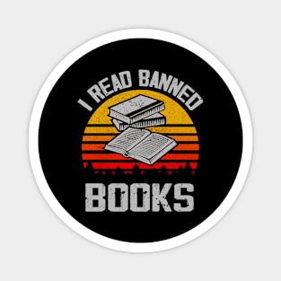 I Read Banned Books Week Reading Librarian Reader Teachers Magnet